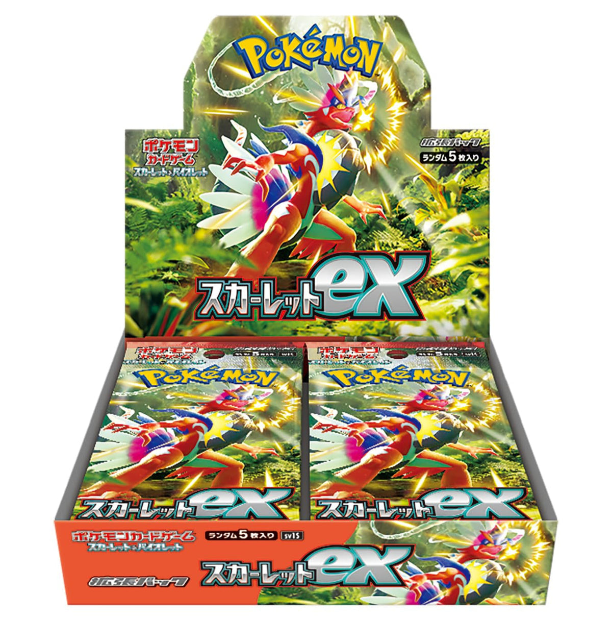 Scarlet EX Booster Box | Pokémon | Japanese