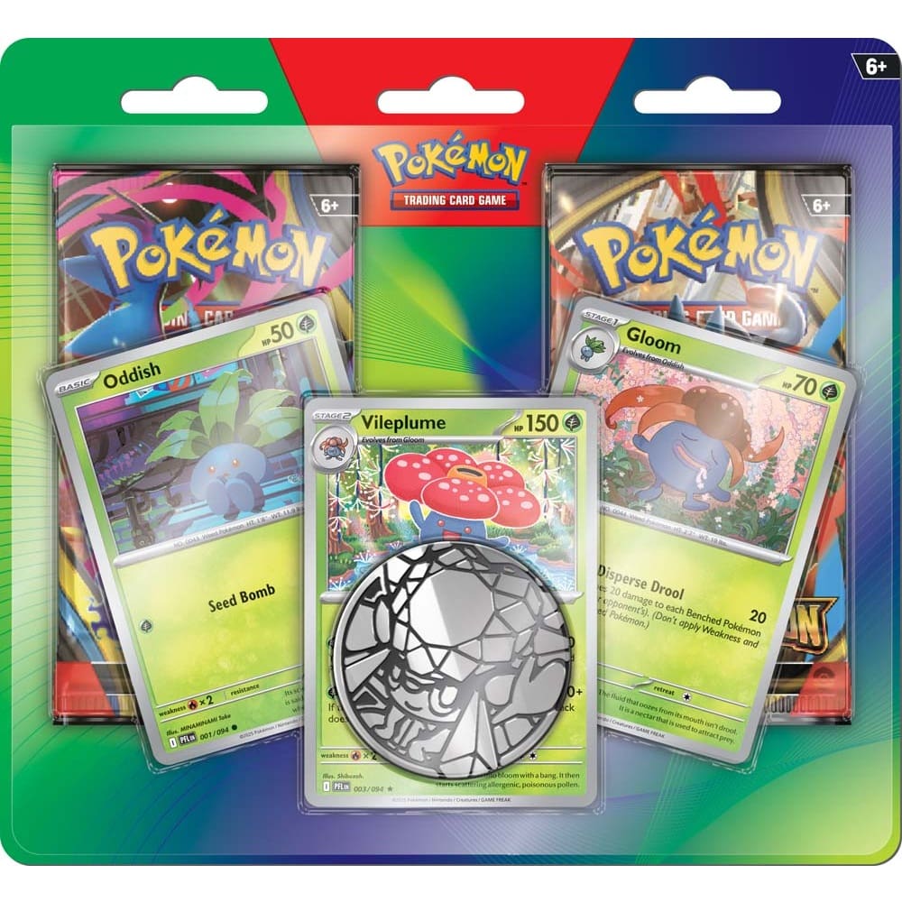 Enhanced 2-Pack Blister - Oddish, Gloom & Vileplume