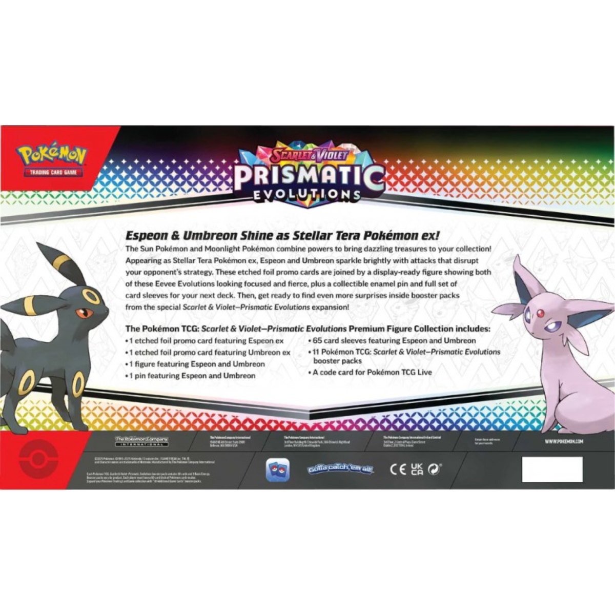 Prismatic Evolutions Premium Figure Collection | POKÉMON | English
