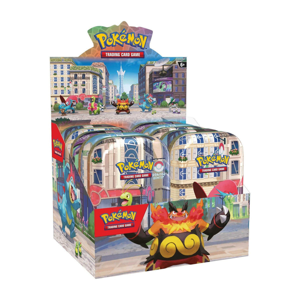 Lumiose City Mini Tin Display Box