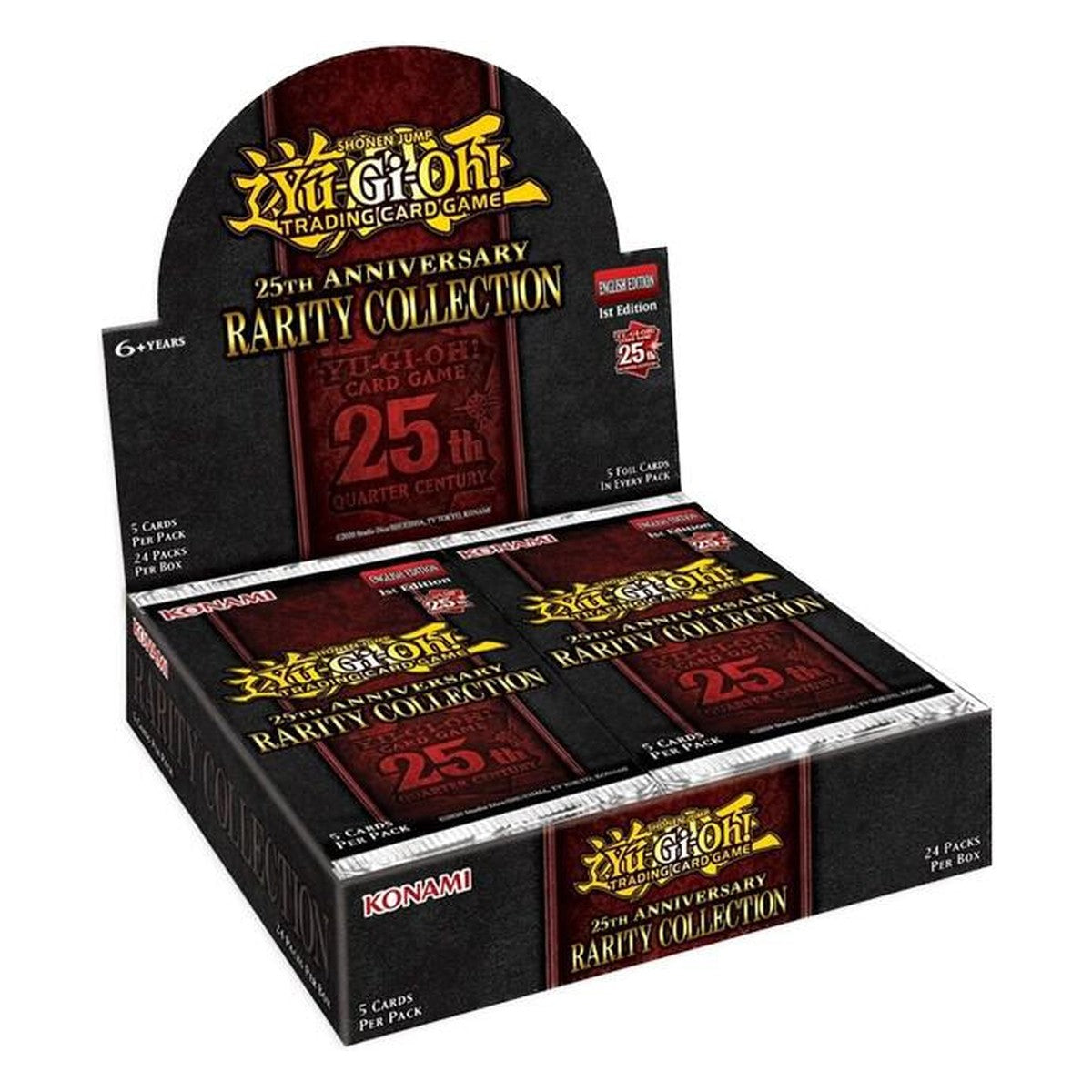25th Anniversary Rarity Collection Booster Box – Yu-Gi-Oh! English sealed product