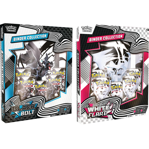 Black Bolt & White Flare Binder Collection | POKÉMON | English