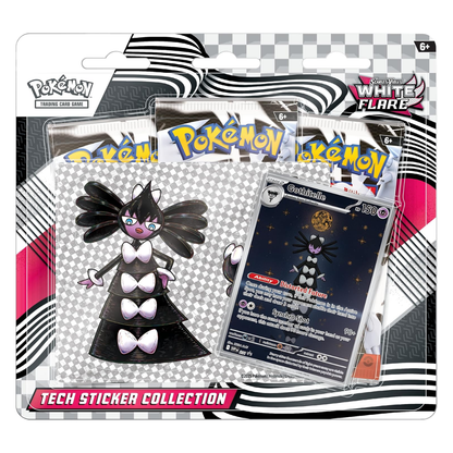 Black Bolt & White Flare Tech Sticker Collection | POKÉMON | English