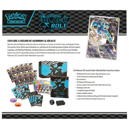 Black Bolt & White Flare Elite Trainer Box | POKÉMON | English