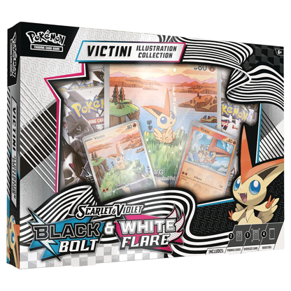 Black Bolt & White Flare Unova Victini Illustration Collection | POKÉMON | English
