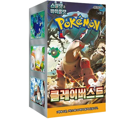 Booster Box Clay Burst | Pokémon | Korean