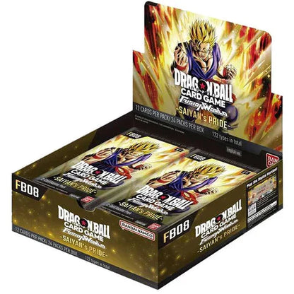 FB08 Booster Pack | Saiyan's Pride | Fusion World | Dragon Ball | English