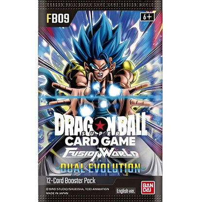 FB09 Booster Pack | Dual Evolution | Fusion World | Dragon Ball | English