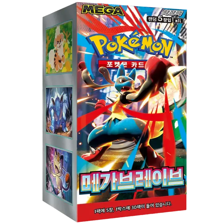 Booster Box Mega Brave | POKÉMON | Korean