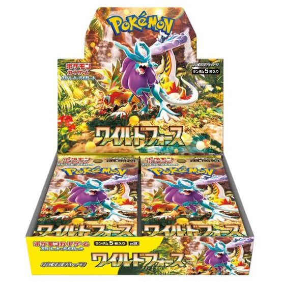 Wild Force Booster Box | Pokémon | Japanese