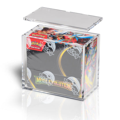Magnetic Acrylic Box for Pokémon Booster Box (36 Packs) | The Acrylic Box