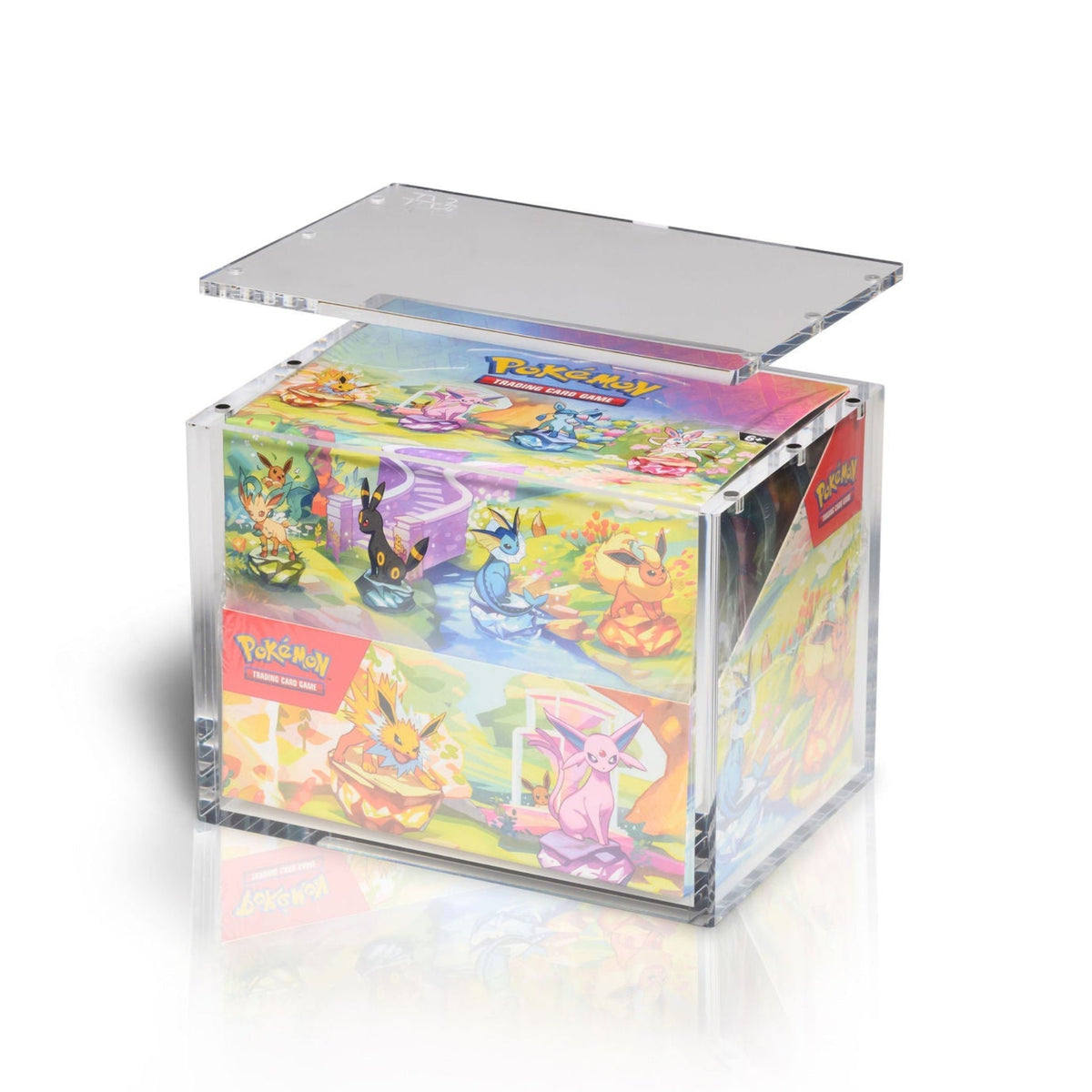 Magnetic Acrylic Box for Mini Tin Case [8 units] | The Acrylic Box