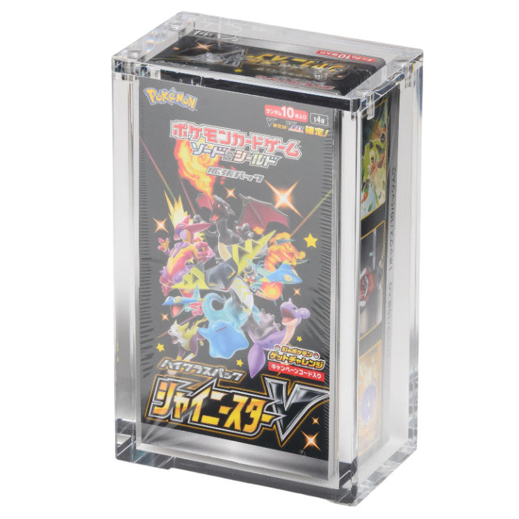 Magnetic Acrylic Box for Japanese Special Pokémon Booster Box | The Acrylic Box