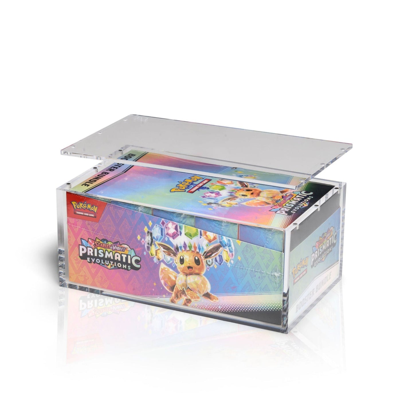 Magnetic Acrylic Box for Bundle Case [10 units] | The Acrylic Box