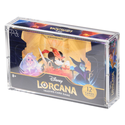 Magnetic Acrylic Box for Lorcana Booster Box — Protect and Display in Style | The Acrylic Box