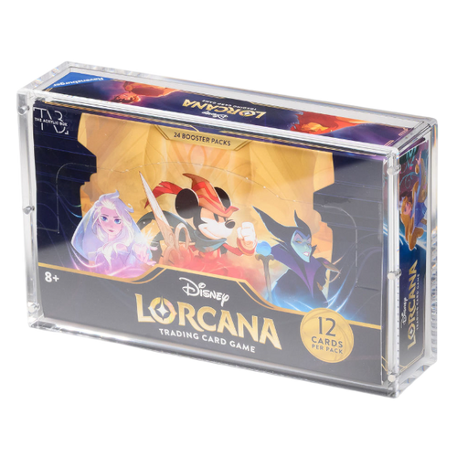 Magnetic Acrylic Box for Lorcana Booster Box — Protect and Display in Style | The Acrylic Box