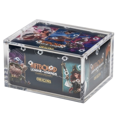 Magnetic Acrylic Box for Riftbound | The Acrylic Box