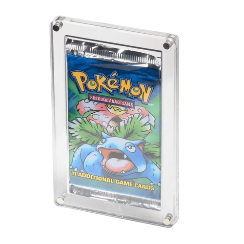 Magnetic Acrylic Box for Pokémon Booster Packs | The Acrylic Box