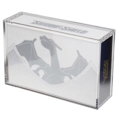 Magnetic Acrylic Box for Ultra Premium Charizard | The Acrylic Box