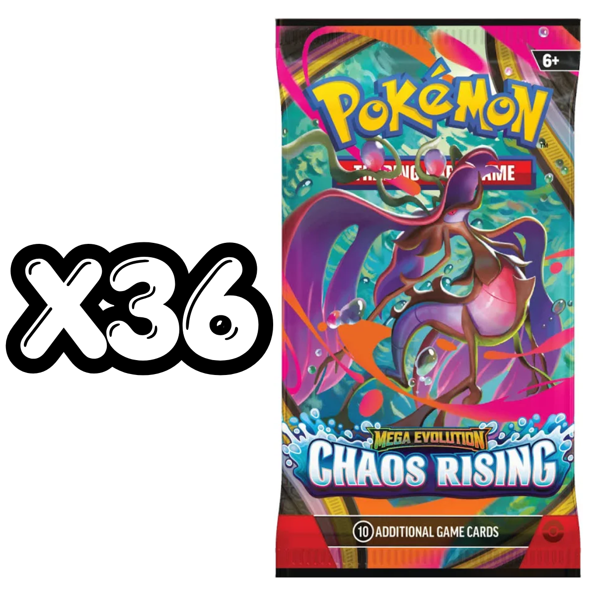 Chaos Rising Booster Box | POKÉMON | English