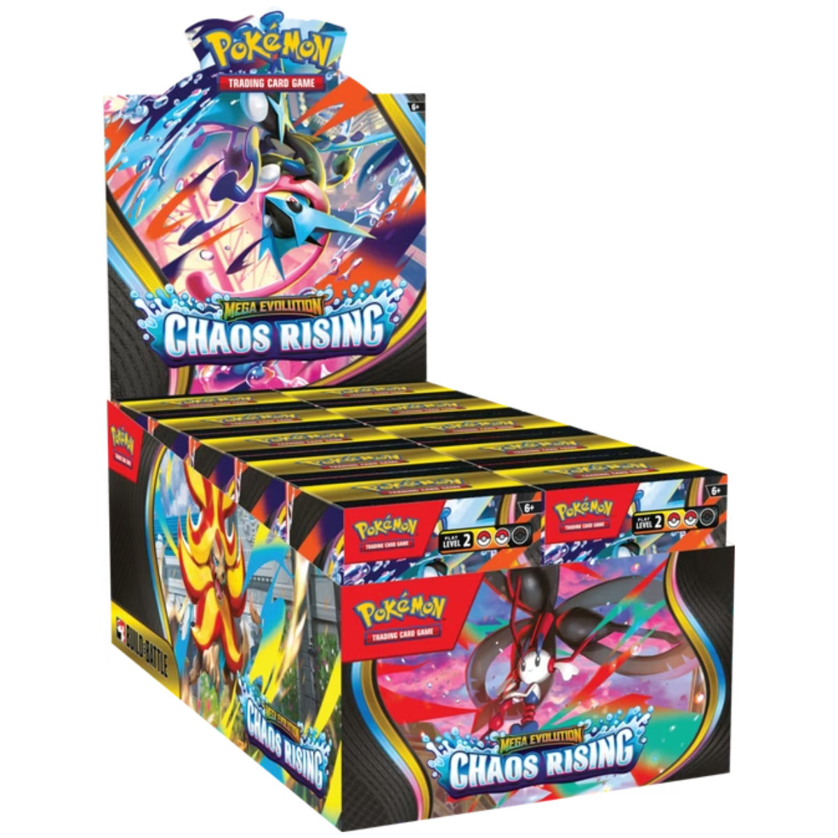 Chaos Rising Build & Battle Box Display | POKÉMON | English