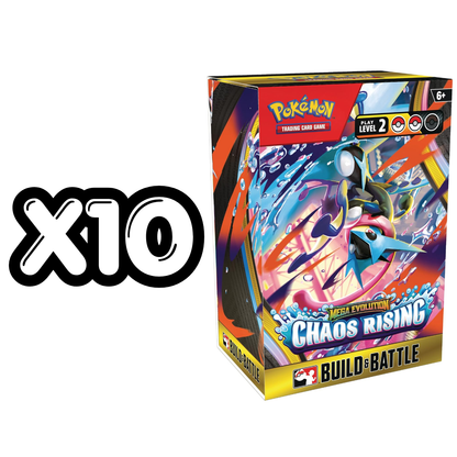 Chaos Rising Build & Battle Box Display | POKÉMON | English