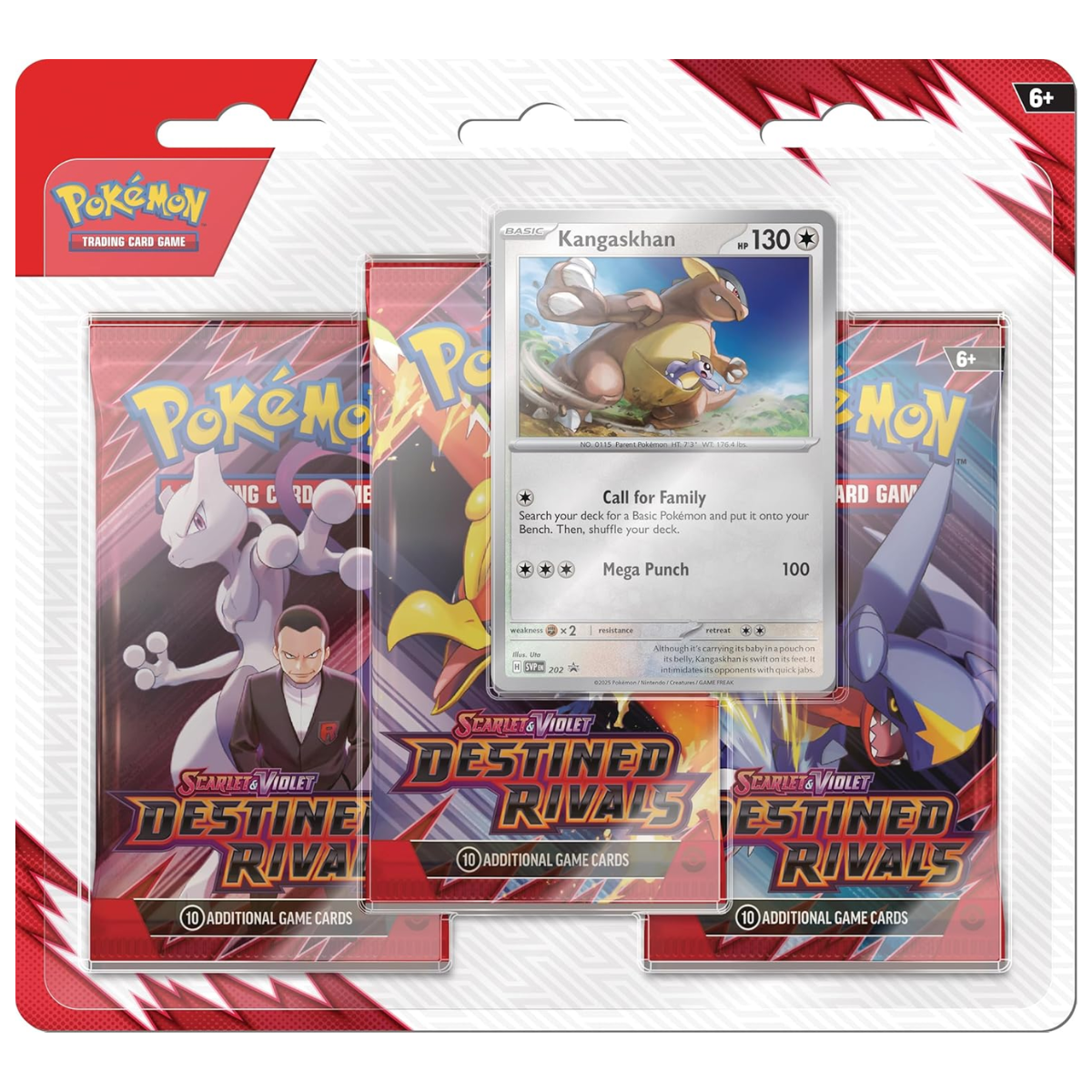 Destined Rivals: 3-Pack Blister | POKÉMON | English