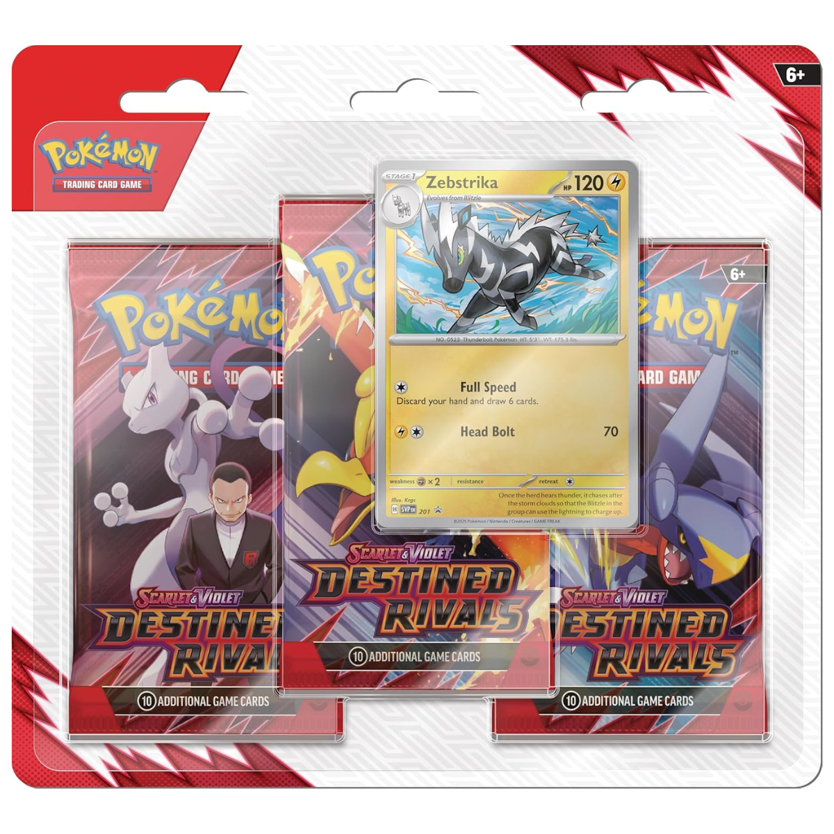 Destined Rivals: 3-Pack Blister | POKÉMON | English