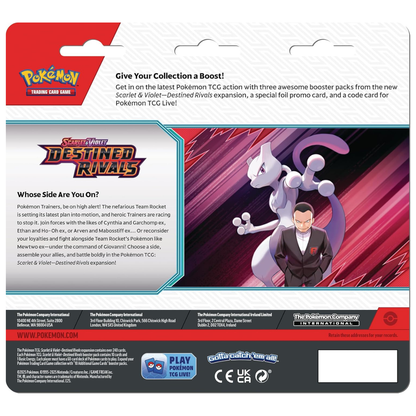 Destined Rivals: 3-Pack Blister | POKÉMON | English