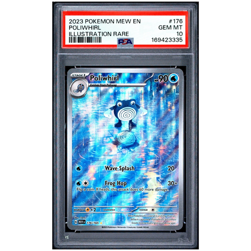 Poliwhirl (176/165) | PSA 10 - Pokémon 151