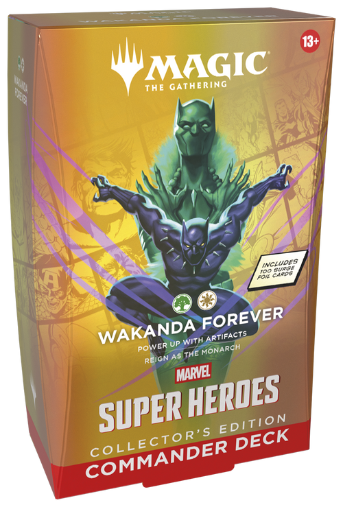 Marvel Super Heroes Collector's Edition Commander Deck - Wakanda Forever