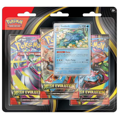 Mega Evolution: 3-Pack Blister | POKÉMON | English