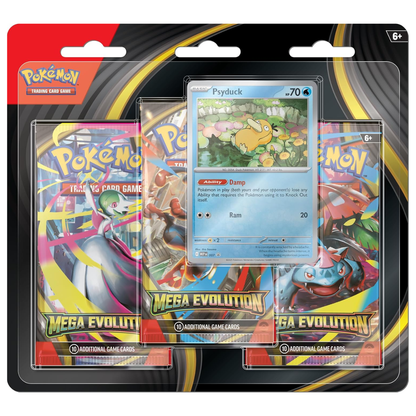 Mega Evolution: 3-Pack Blister | POKÉMON | English