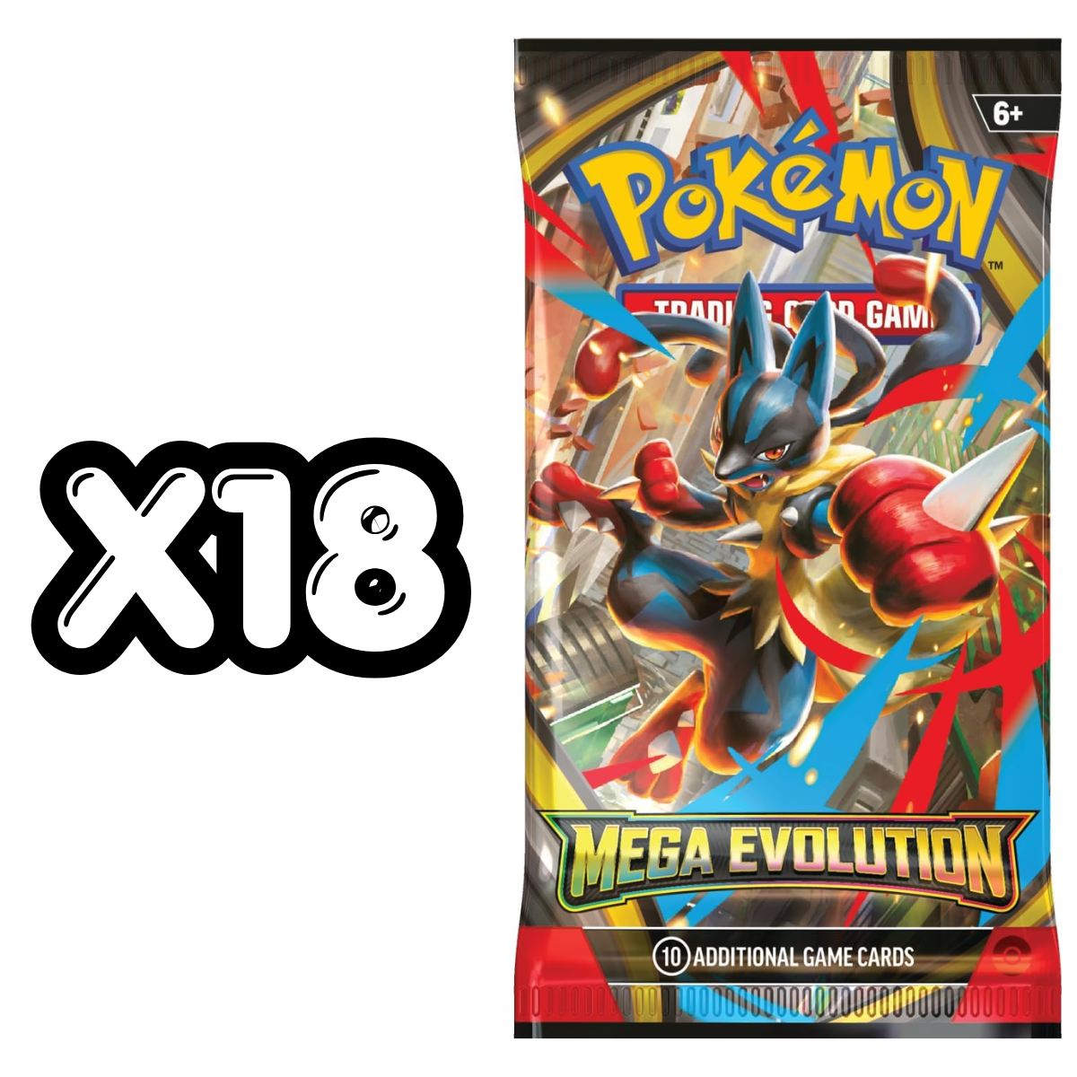 Mega Evolution Booster Box (18 Boosters) | POKÉMON | English