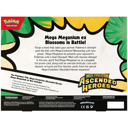 Ascended Heroes: Mega Meganium/Emboar/Feraligatr ex Box | POKÉMON | English