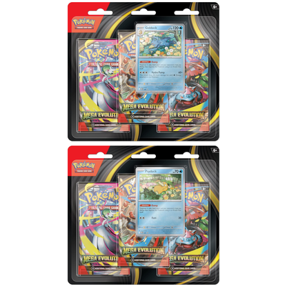 Mega Evolution: 3-Pack Blister | POKÉMON | English