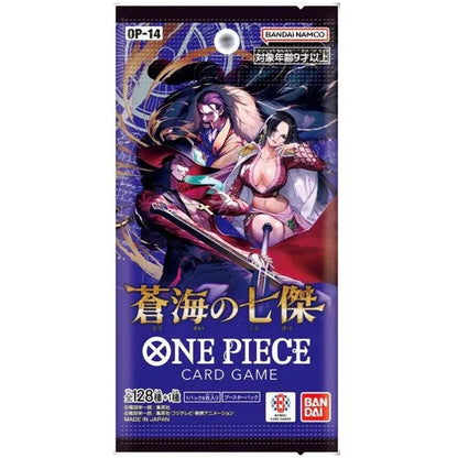 OP-14 Booster Box | ONE PIECE | The Seven Warlords of the Blue Sea | Japanese