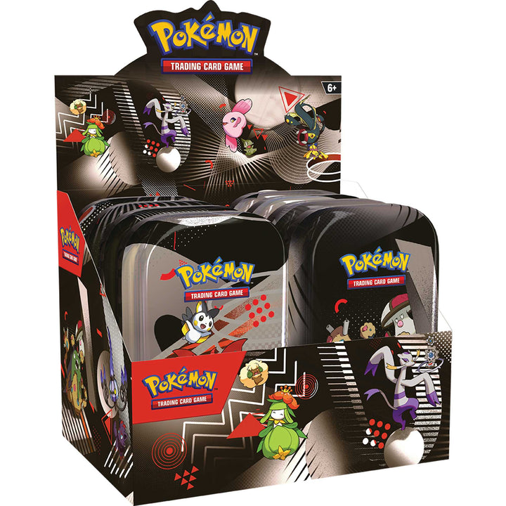 Black Bolt & White Flare Unova Mini Tin Display Box