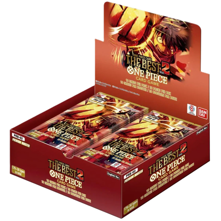PRB-02 Premium Booster Box | The Best 2 | ONE PIECE | English