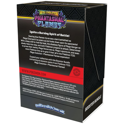 Phantasmal Flames Booster Bundle | POKÉMON | English
