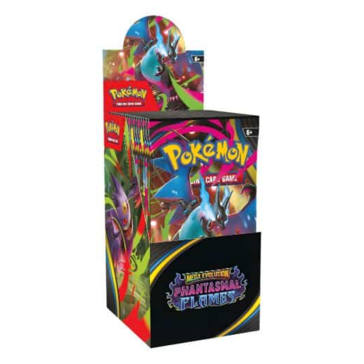 Phantasmal Flames Booster Box (18 Boosters) | POKÉMON | English