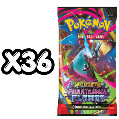 Phantasmal Flames Booster Box | POKÉMON | English