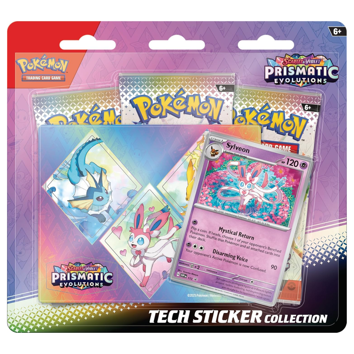 Prismatic Evolutions: Tech Sticker Collection | POKÉMON | English