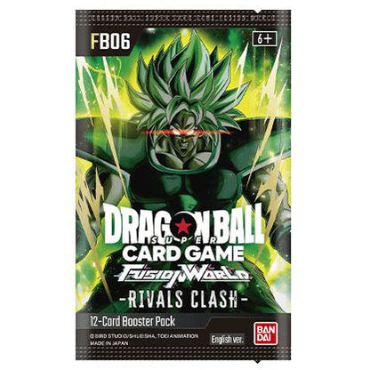 Booster Box FB06 | Rivals Clash | Fusion World | DRAGON BALL | English