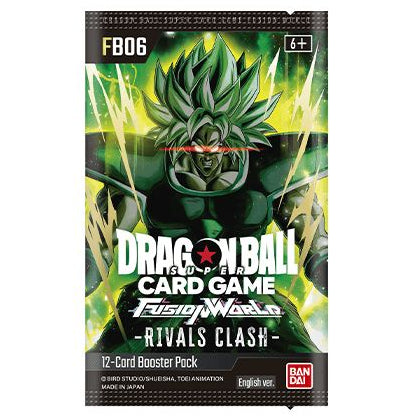 FB06 Booster Pack | Rivals Clash | Fusion World | Dragon Ball | English