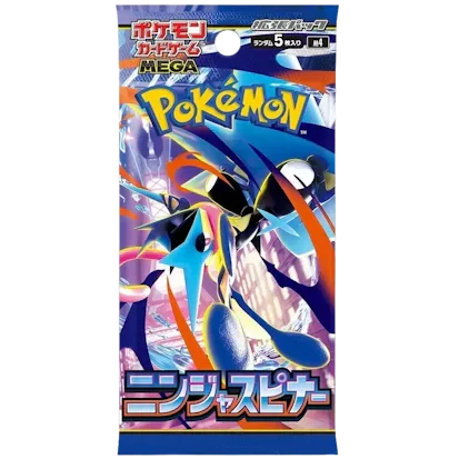 Ninja Spinner Booster Pack| Pokémon | Japanese