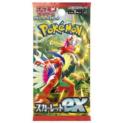 Scarlet EX Booster Pack | Pokémon | Japanese
