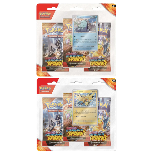 Surging Sparks: 3-Pack Blister | POKÉMON | English