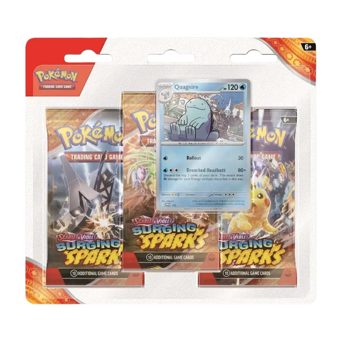 Surging Sparks: 3-Pack Blister | POKÉMON | English