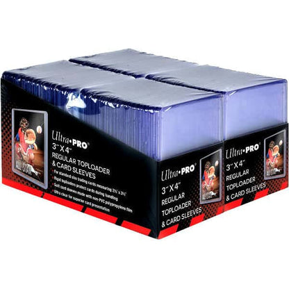 Regular Toploader [Pack 200 + 200 Card Sleeves] | Ultra Pro | Savings Pack